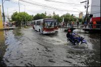 Manaus é afetada por fortes chuvas 