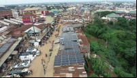 paineis solares instalados em comunidade na nigéria