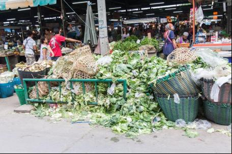 desperdício de alimentos