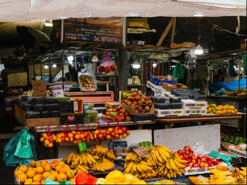 feira de frutas